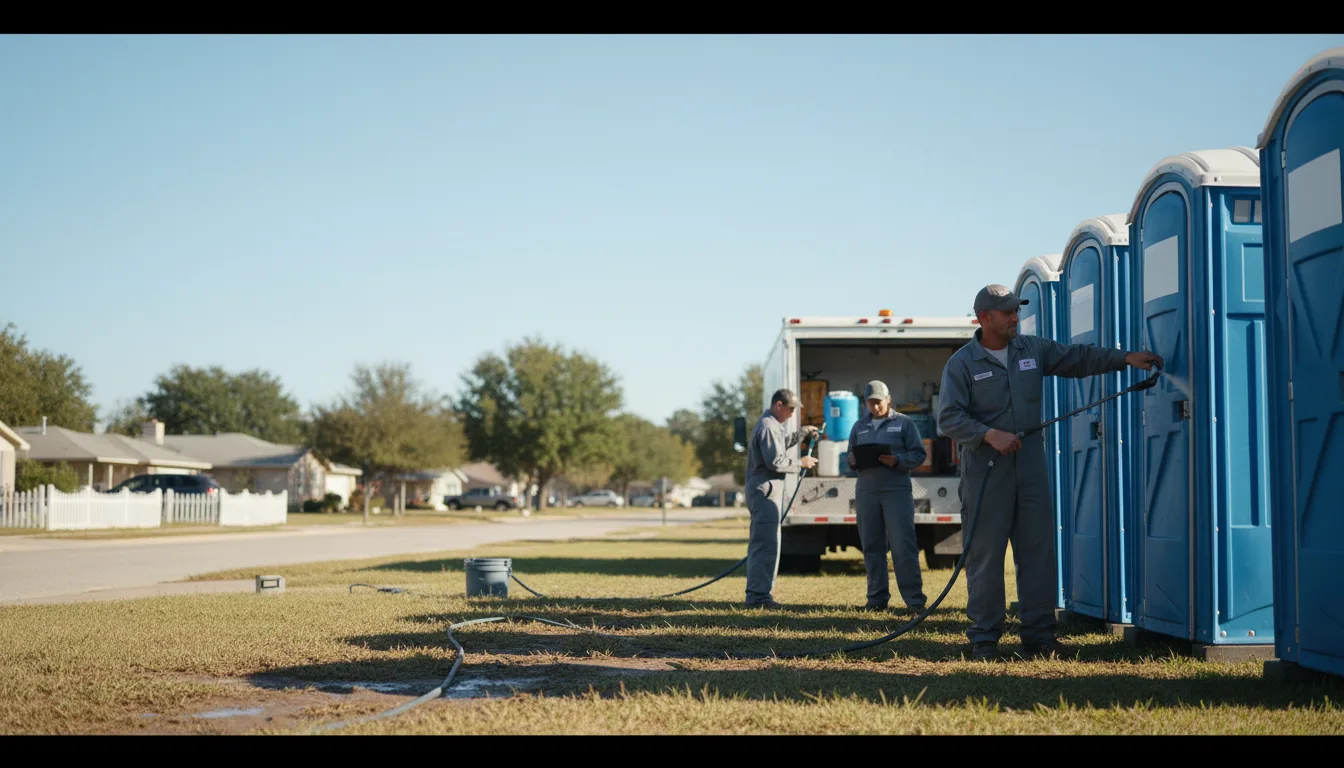 Long-Term Portable Toilet Rental in Tallula, IL near me